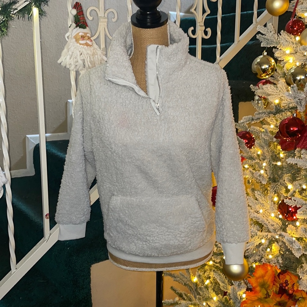 Copper Key - XL (Kids) Teddy Sweater with zipper